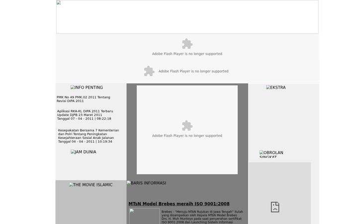 Screenshot of kemenag-kra.com