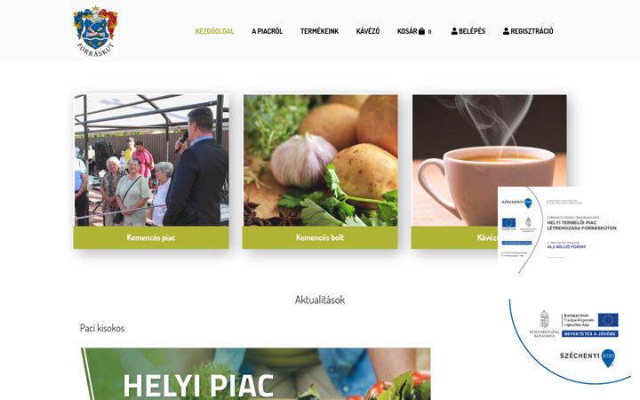 Screenshot of kemencespiac.hu