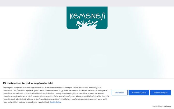 Screenshot of kemenesfood.hu