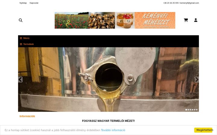 Screenshot of kemenyfimeheszet.hu