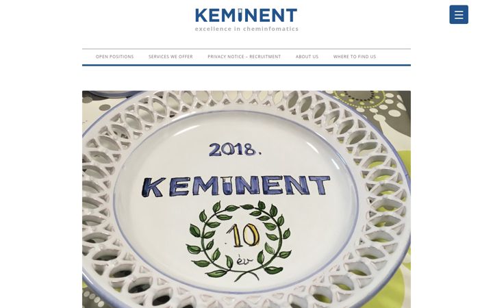 Screenshot of keminent.com