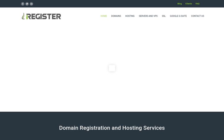 Screenshot of keminetdns.net