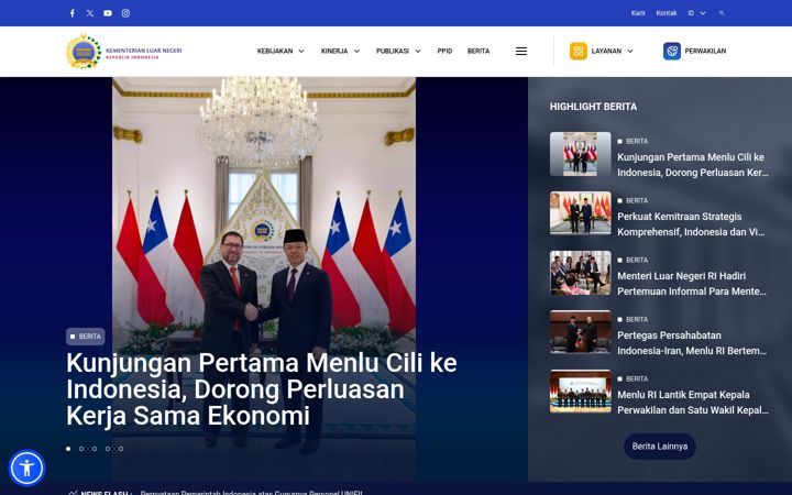 Screenshot of kemlu.go.id