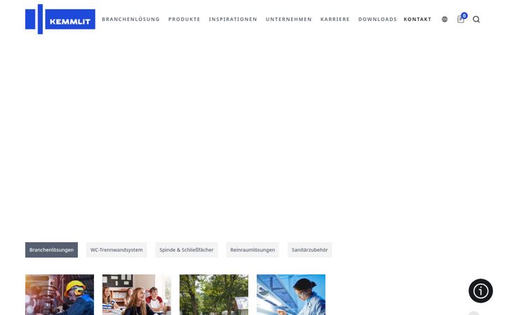 Screenshot of kemmlit-bauelemente.com
