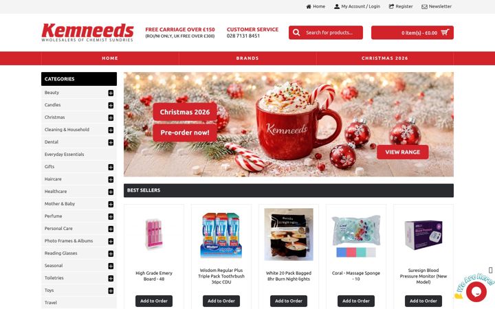 Screenshot of kemneeds.com