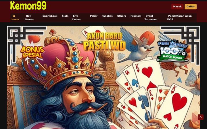 Screenshot of kemon99.com