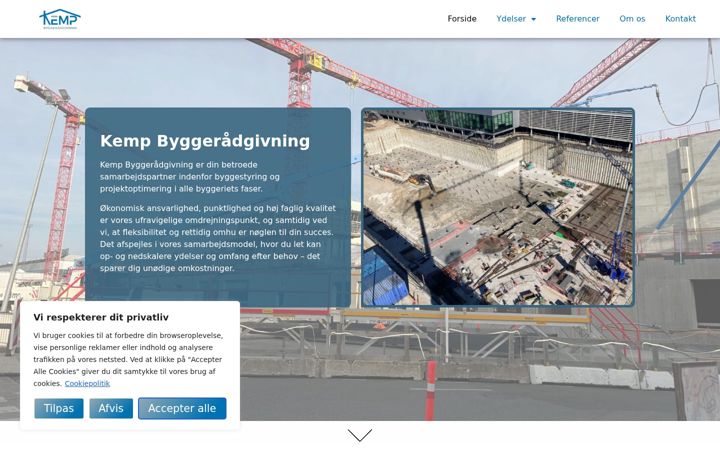 Screenshot of kempbyggeraadgivning.dk