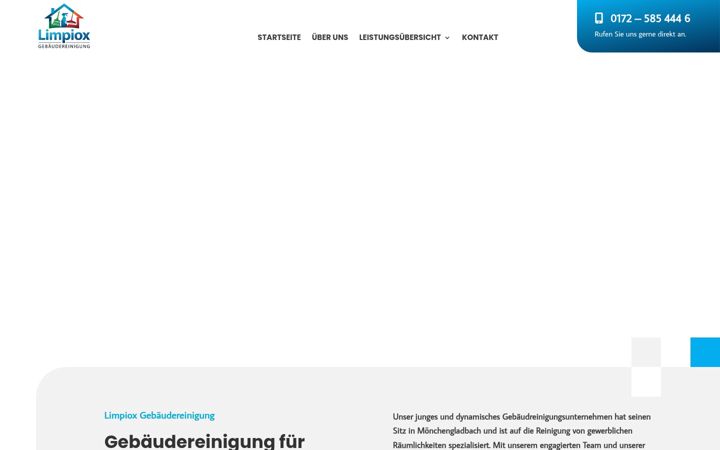 Screenshot of kemter-gebaeudereinigung.de