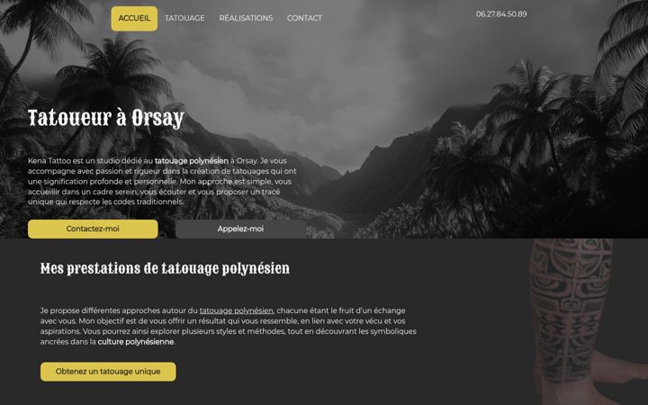 Screenshot of kena-tattoo.fr