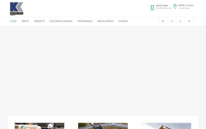 Screenshot of kenaidan.ie