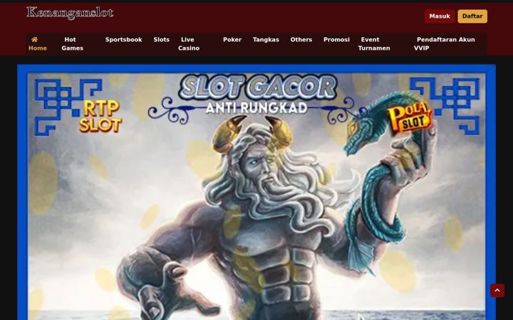 Screenshot von kenanganslot.com