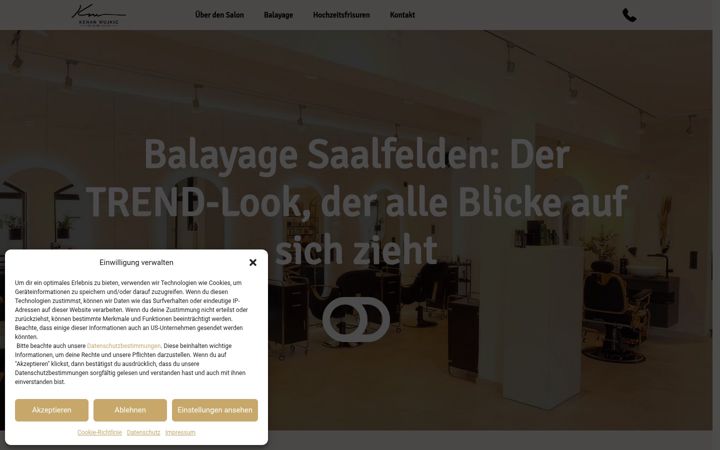 Screenshot of kenanmujkic.com