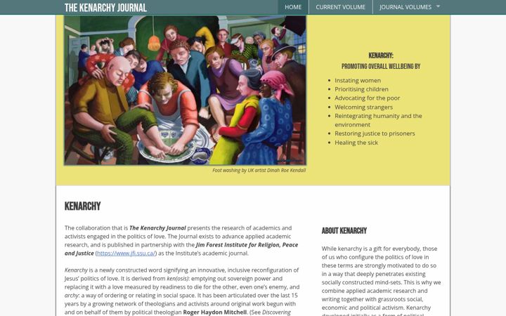 Screenshot of kenarchy.org