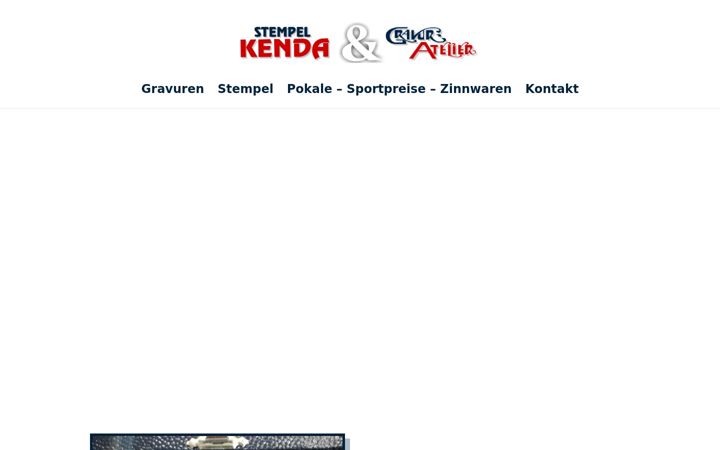 Screenshot of kenda.at