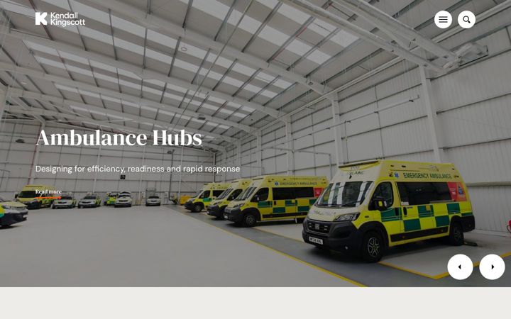 Screenshot of kendallkingscott.co.uk