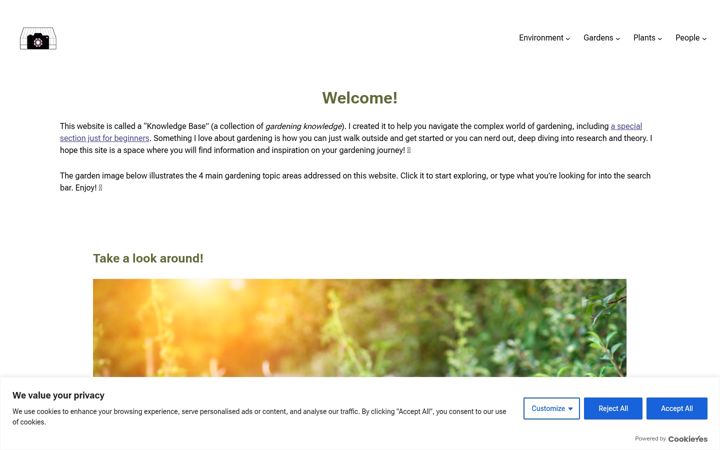 Screenshot of kendallsgreenhouse.org