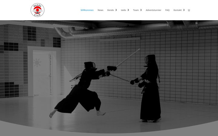 Screenshot of kendo-lich.de