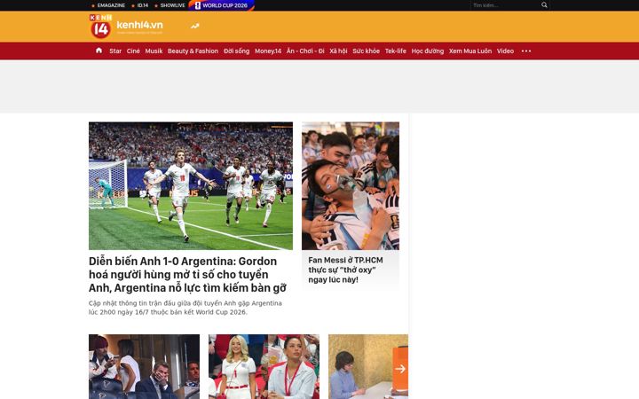 Skærmbillede af kenh14.vn