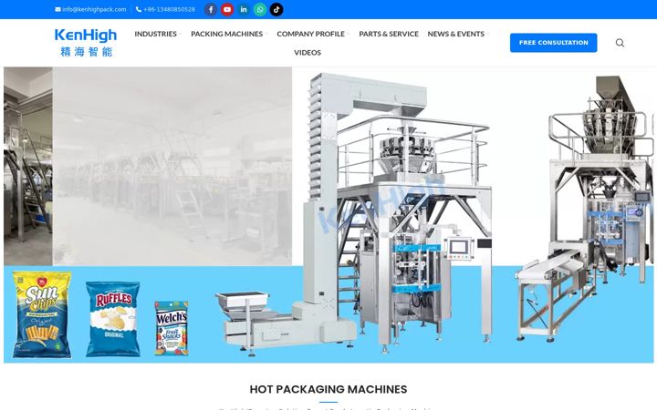 Screenshot of kenhighpack.com