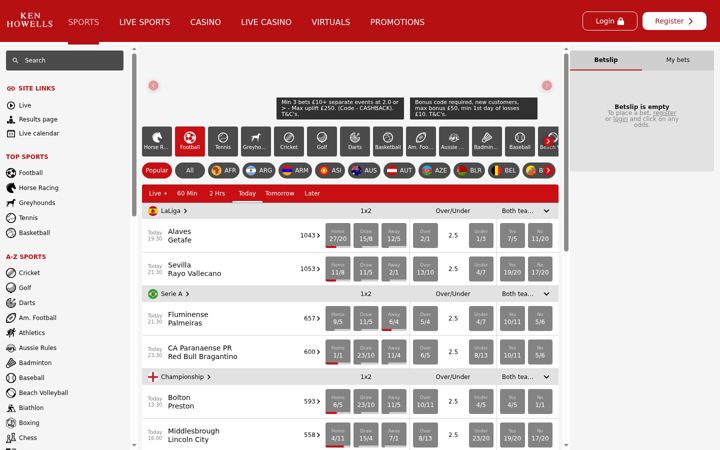 Screenshot of kenhowells.com