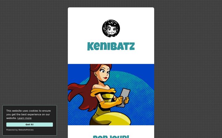 Screenshot of kenibatz.com