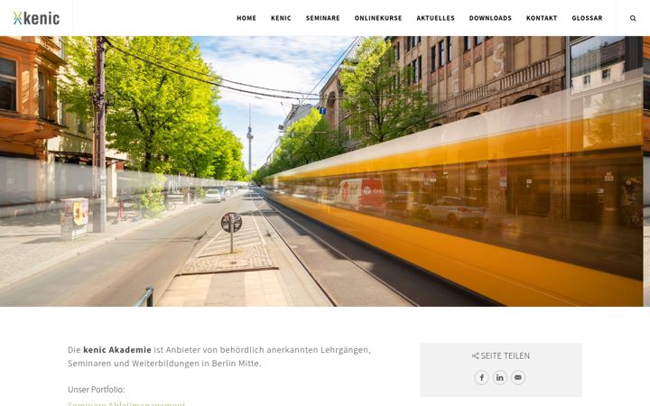 Screenshot of kenic.de