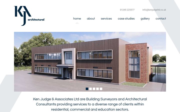 Screenshot of kenjudgeltd.co.uk