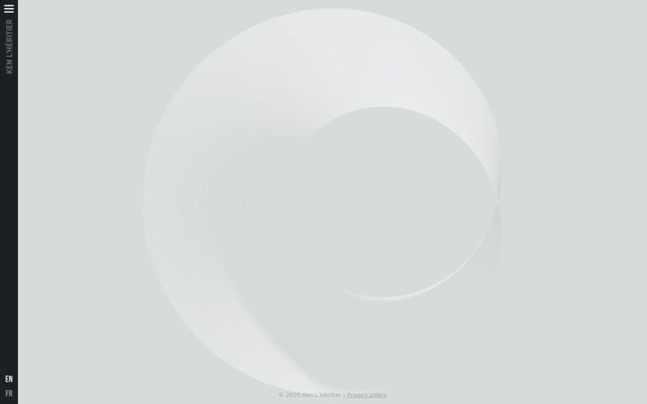 Screenshot of kenlheritier.com