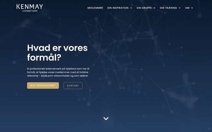 Screenshot of kenmay.dk