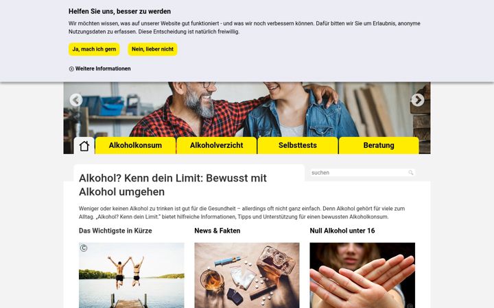 Screenshot of kenn-dein-limit.de