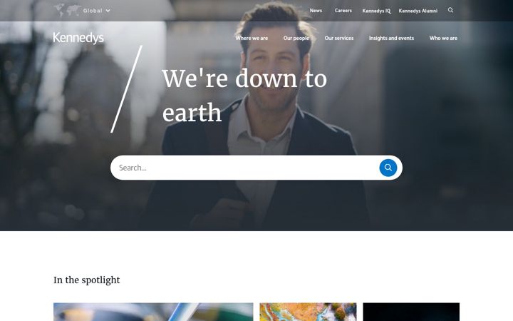 Screenshot of kennedyslaw.com