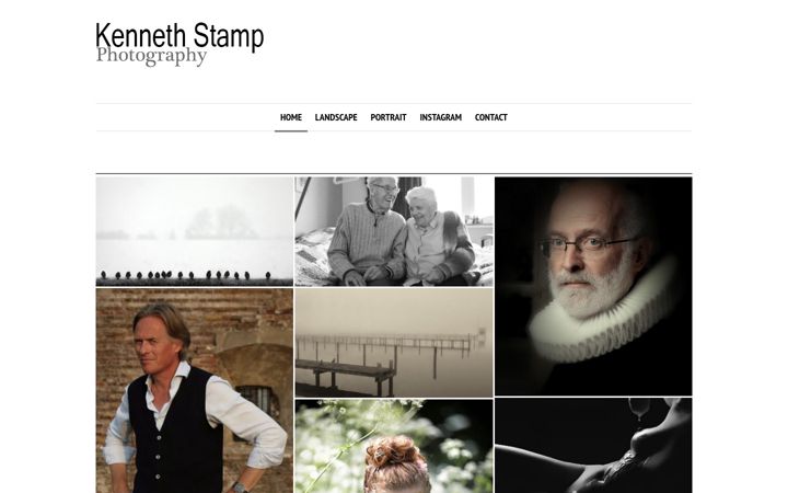 Screenshot of kennethstamp.com