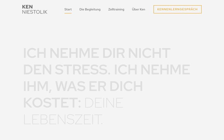 Screenshot of kenniestolik.de