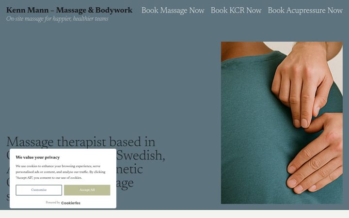 Screenshot of kennmann.com