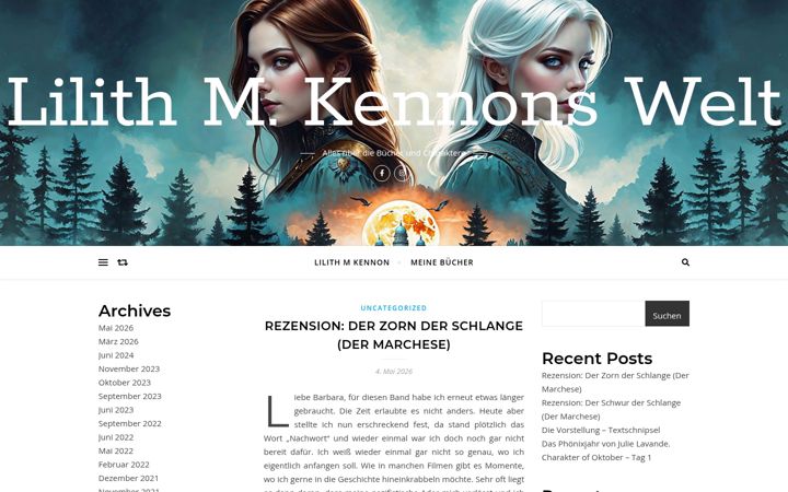 Screenshot of kennon-clan.de