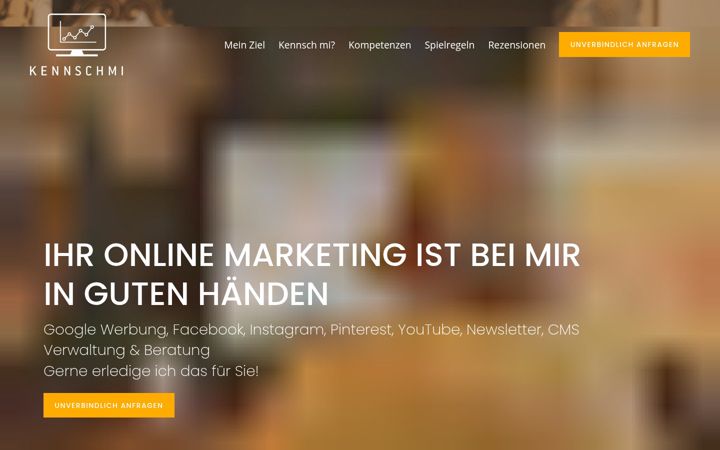 Screenshot of kennschmi.com