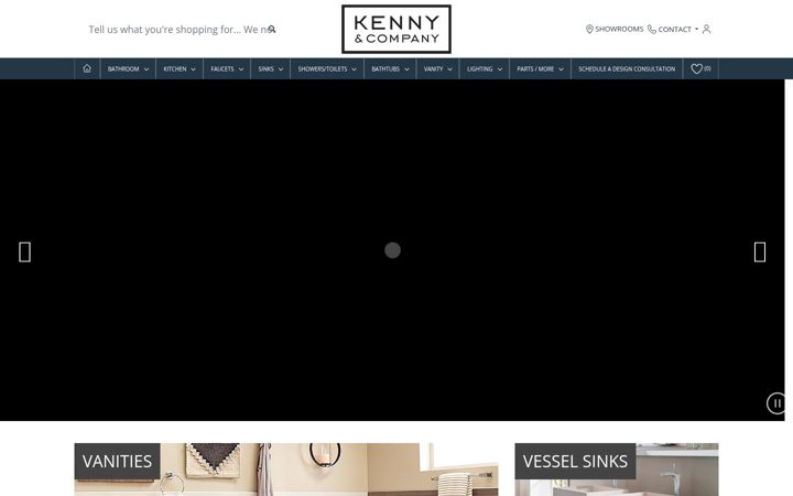 Captura de pantalla de kennycompany.com