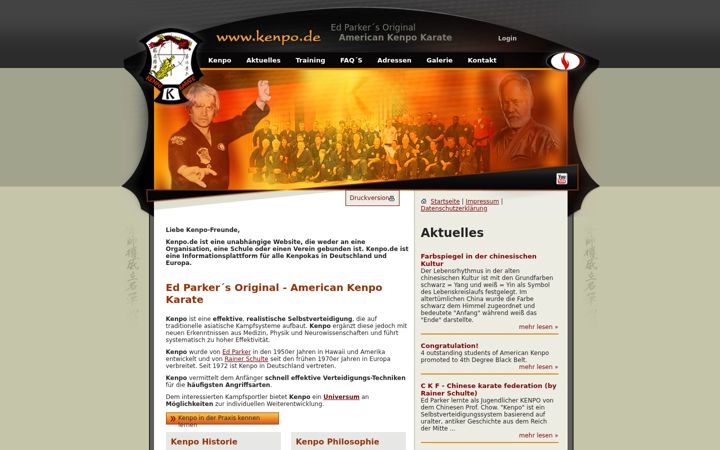 Screenshot of kenpo.de
