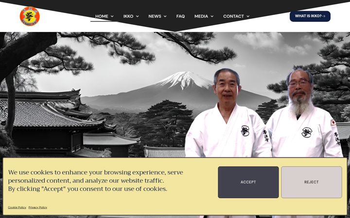 Screenshot of kenpokai.org