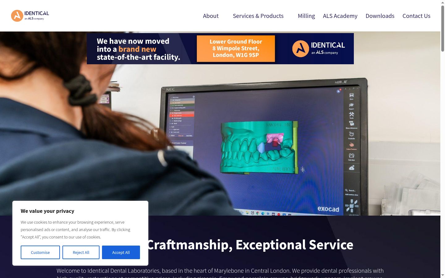 Screenshot tal-banner tal-kunsens muri qabel kwalunkwe interazzjoni