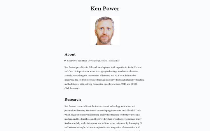 Screenshot of kenpower.com