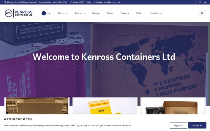Screenshot of kenross.info