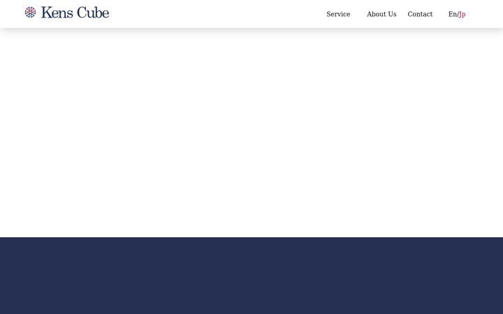 Screenshot of kenscube.com