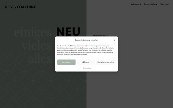 Screenshot of kensy-coaching.de