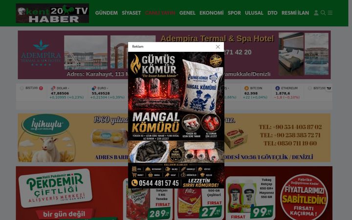 Screenshot of kent20haber.com
