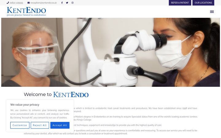 Screenshot of kentendo.co.uk