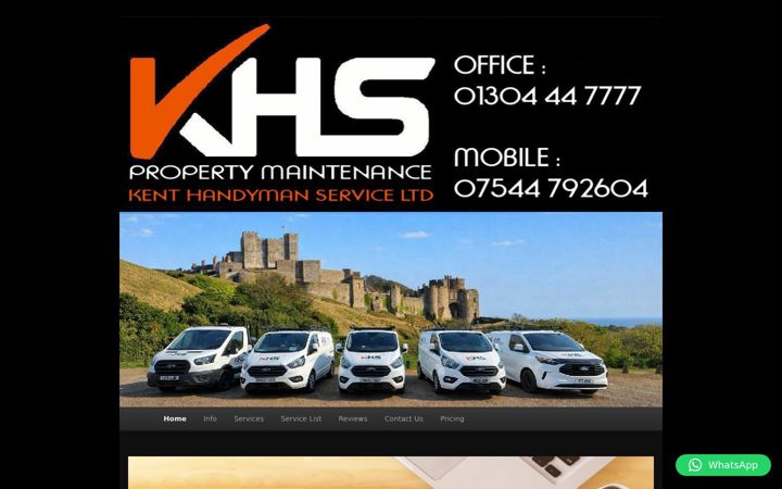 Screenshot of kenthandymanservice.co.uk