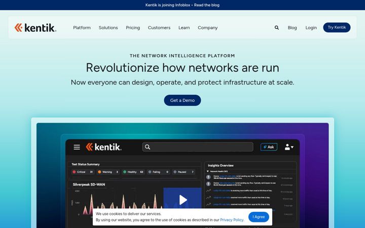 Screenshot του kentik.com