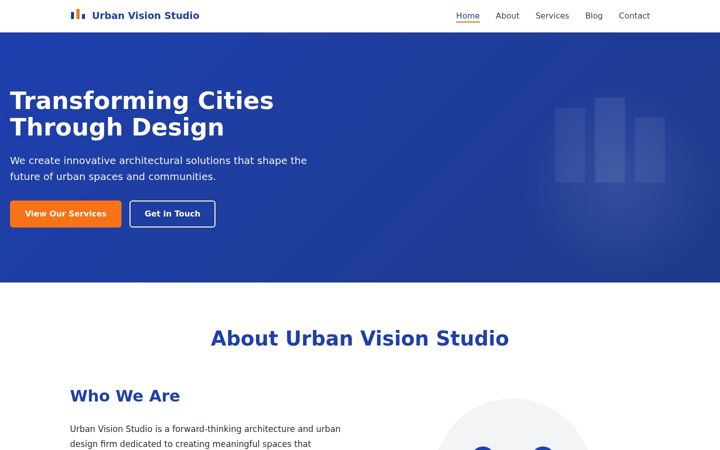 Screenshot of kentvisionary.com