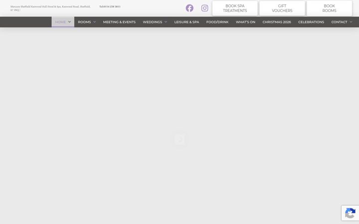 Screenshot of kenwoodhall.co.uk